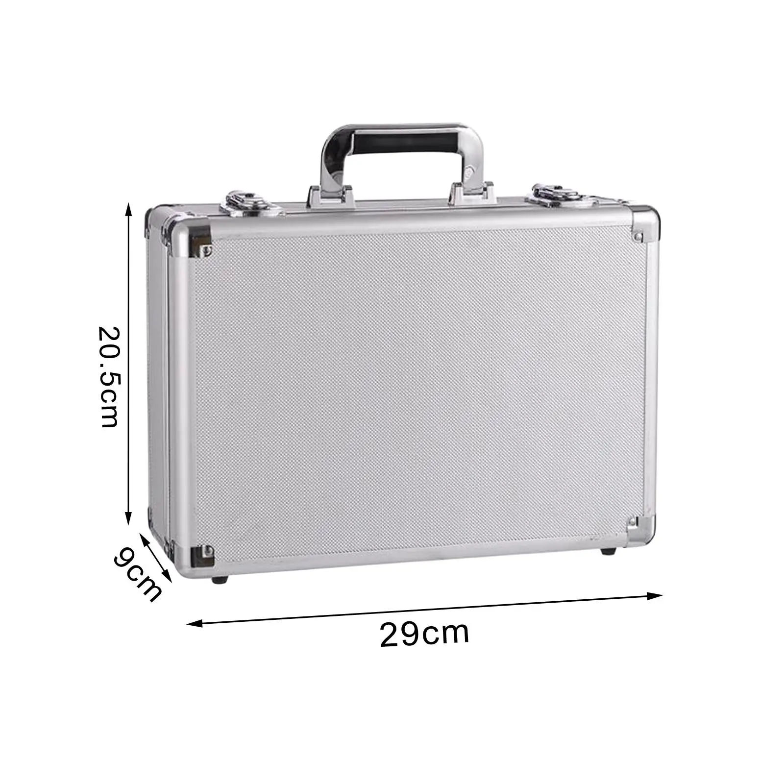 Tool Storage Box Storage Compartment Portable Durable Aluminum Storage Case