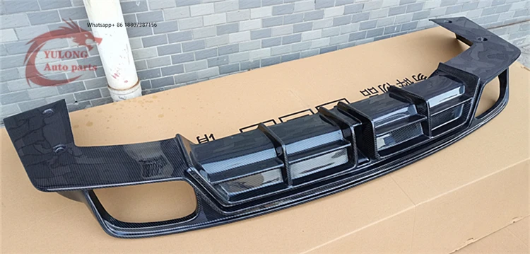 

YL style carbon fiber rear diffuser rear bumper spoiler forPorsche Cayenne coupe turbo 2018-2022