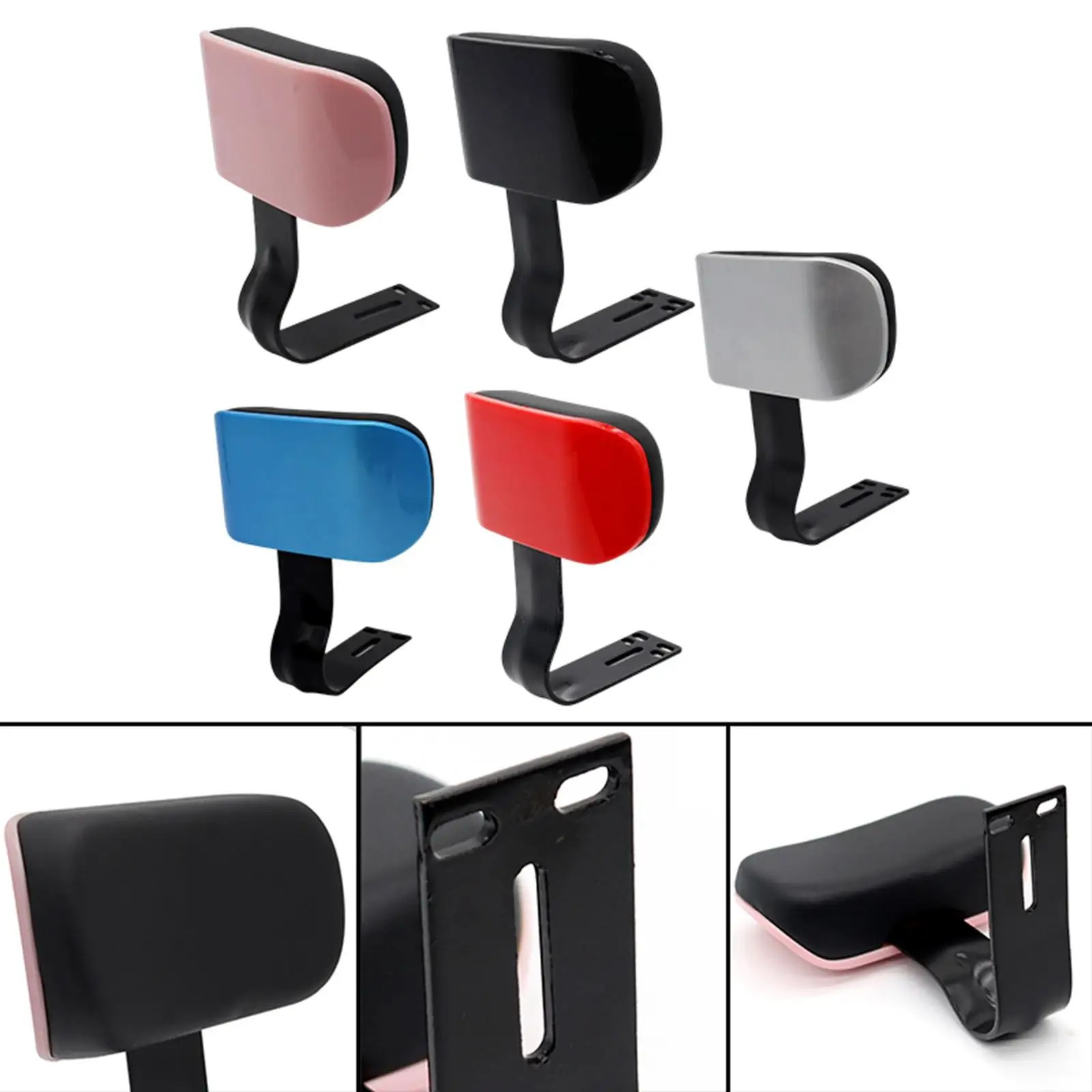 

Electric Bike Backrest Cushion Rear Seat Backrest Soft Fit for Back Support