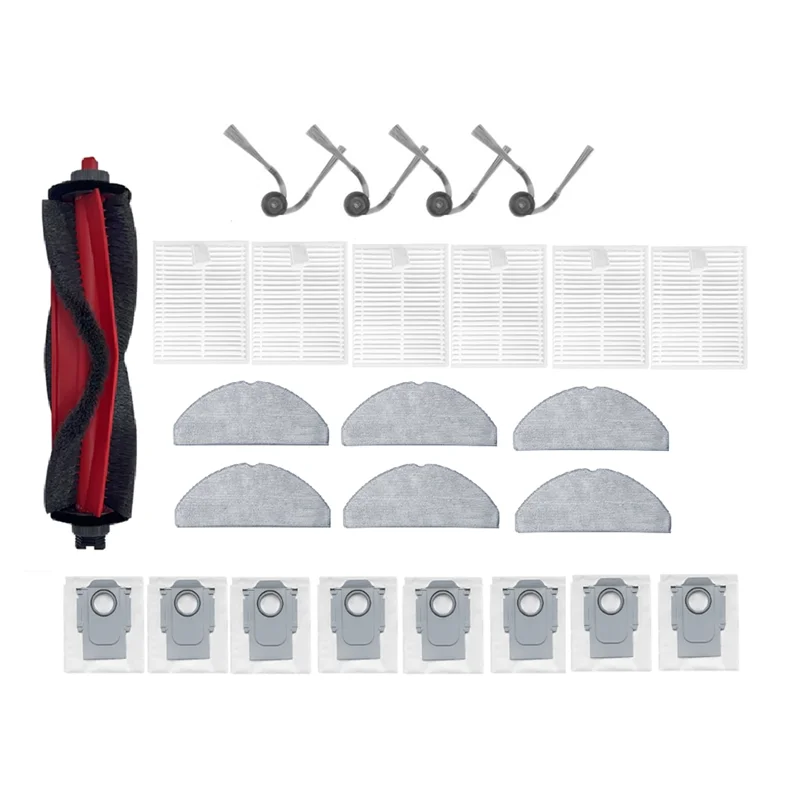 

CKFAM-For Roborock Q7 TF/Q7 TF+ Sweeping Machine Accessories Main Side Brush Mop Filter Dust Bags