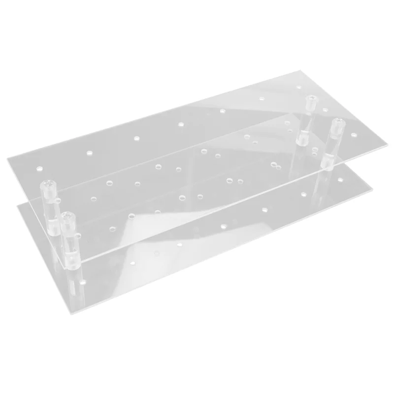 حامل مصاصة من الأكريليك الشفاف CXZD-21 لحفلات أعياد الميلاد وحفلات أعياد الميلاد