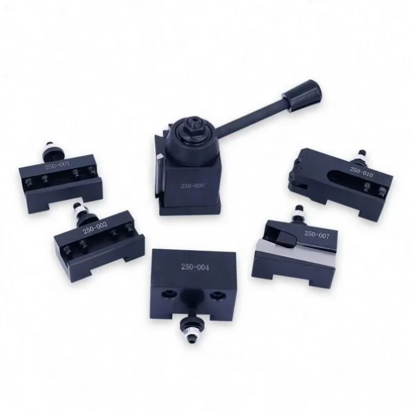 Piston-type Lathe Quick-change Tool Post 250-000 American-style Quick-change Boring and Turning Tool Post