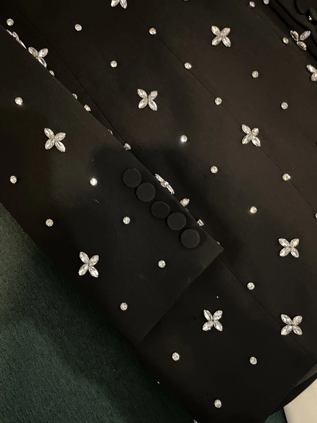 Ele ort op maat gemaakt pak Dr met zware kralen en diamanten versieringen voor herfst winter luxe Faion dames Dr