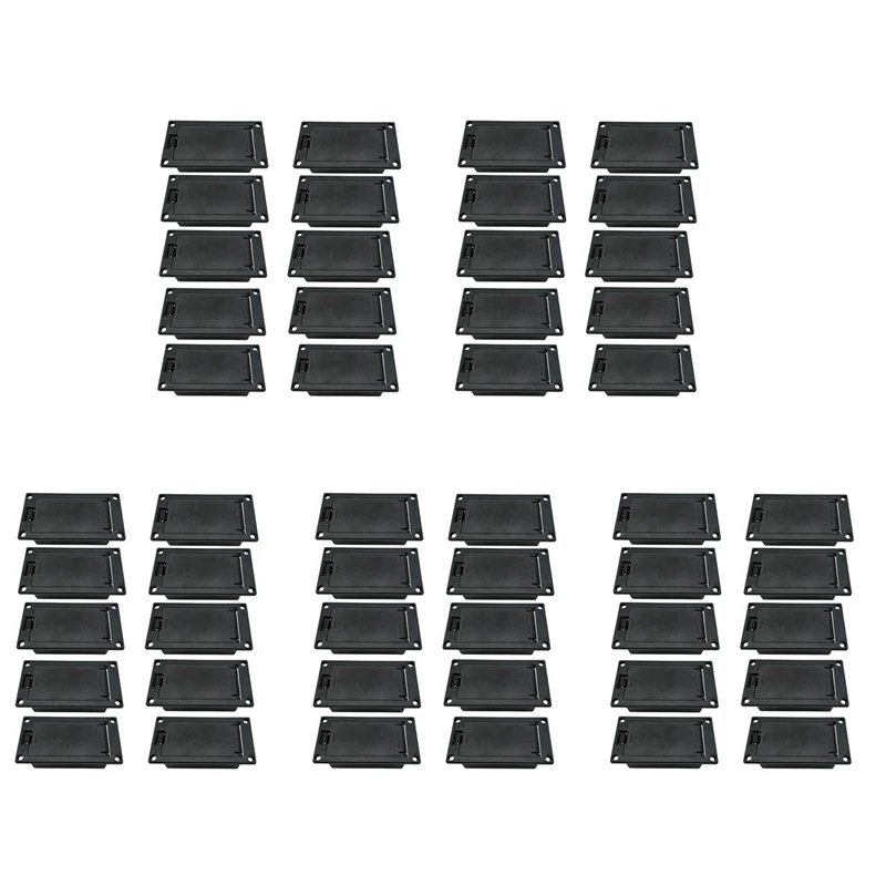 

50Pcs 9V Battery Box/Holder/Case Compartment Cover With 9 Volt Battery Clip For Guitar Bass Pickup Replacement Accessory