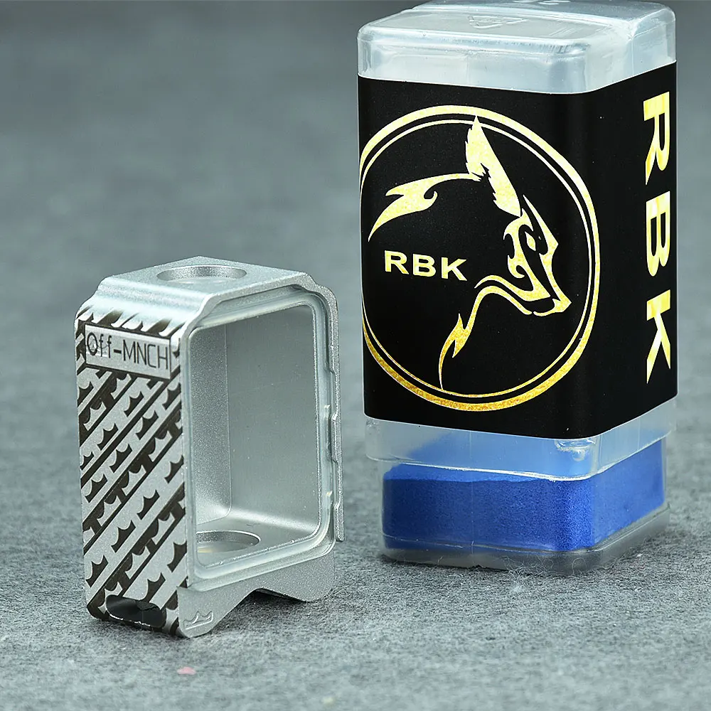 wolfcoolvape Monarchy Boro Tank vape boro tank pei pc Aluminum tank boro for SXK BB / Billet AIO Box Mod Kit