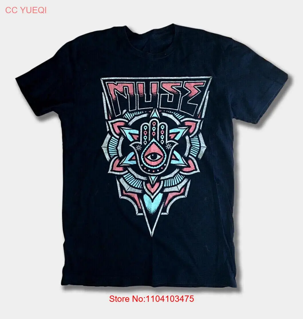 Vtg Muse Band 2017 CONCERT TOUR Cotton Black S-5XL Unisex T Shirt J757