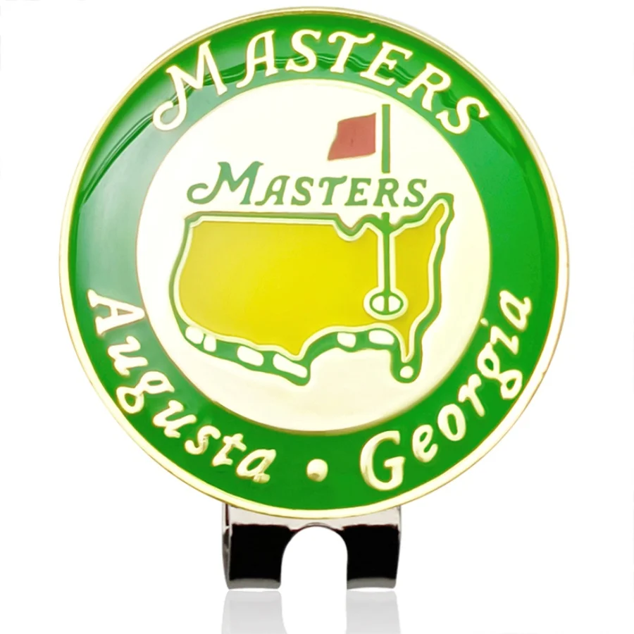 Golf Ball Marker Golf Hat Clip Magnetic Alloy Marker Golf Accessories Gift For Golfers