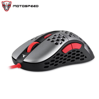 Motospeed Darmoshark GN1 Wireless N1 Wired Gaming Mouse PMW3389 16KDPI Adjustable 8 Key Hollow-Out Design For Computer Laptop