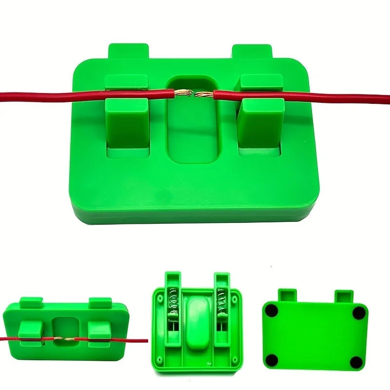 

ABS Wire Welding Fixture – Anti-Slip Base Soldering Clamp for Easy Wiring, Phone Repair, and Circuit Testing, Wire Welding