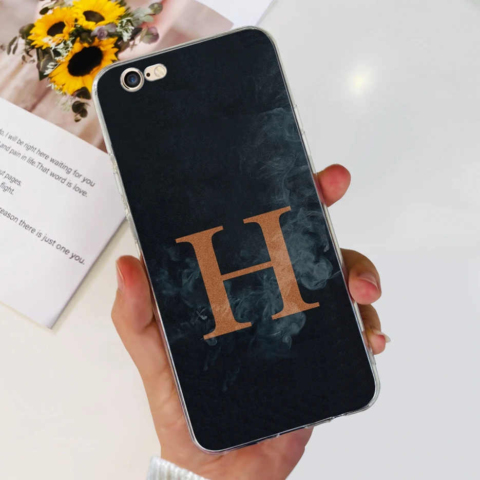 For Apple iPhone 6 6S Plus Case New Letters Cover Soft Silicone Phone Case For iPhone 6 Plus iPhone6 iPhone6S Back Covers Bumper