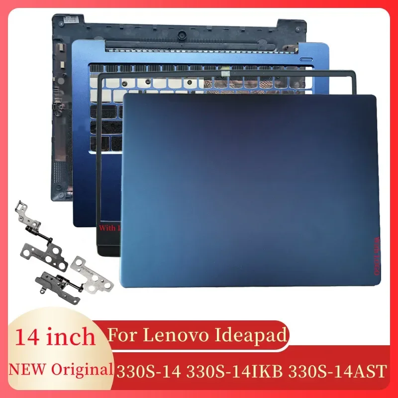 NEW Laptops Screen Case LCD Back Cover Front Frame Hinges Palmrest Bottom Case For Lenovo Ideapad 330S-14 330S-14IKB 330S-14AST