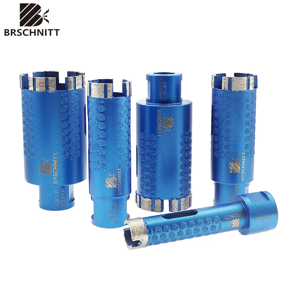 BRSCHNITT الماس مثقاب الخشب بلاط البورسلين القاطع هول المنشار للخرسانة الجرانيت حجر الرخام 5 8 موضوع ثقب المنشار الأساسية بت