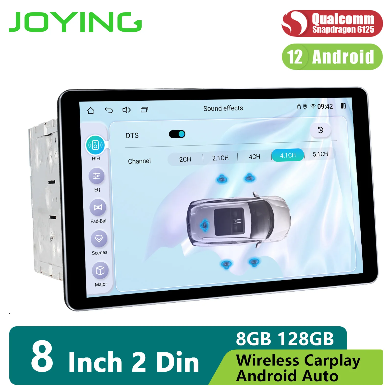 JOYING Newest Car Intelligent System Car Radio Stereo With 8