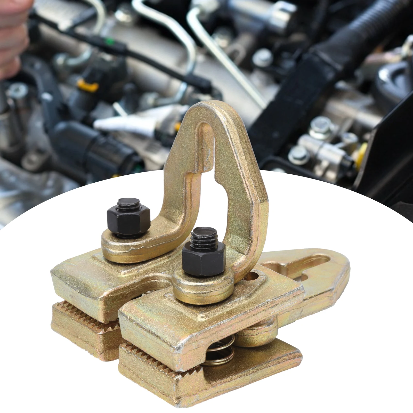 Automotive Body Clamp Puller Sheet Metal Right Angle Universal Collision Panel Beating Tool Carbon Steel Automotive Body Clamp