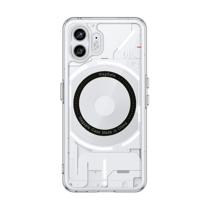 Wireless Charging Case For Nothing Phone 2 2a Two a Phone 1 One Clear hard Cover For phone 2 Funda Case Protective Coque