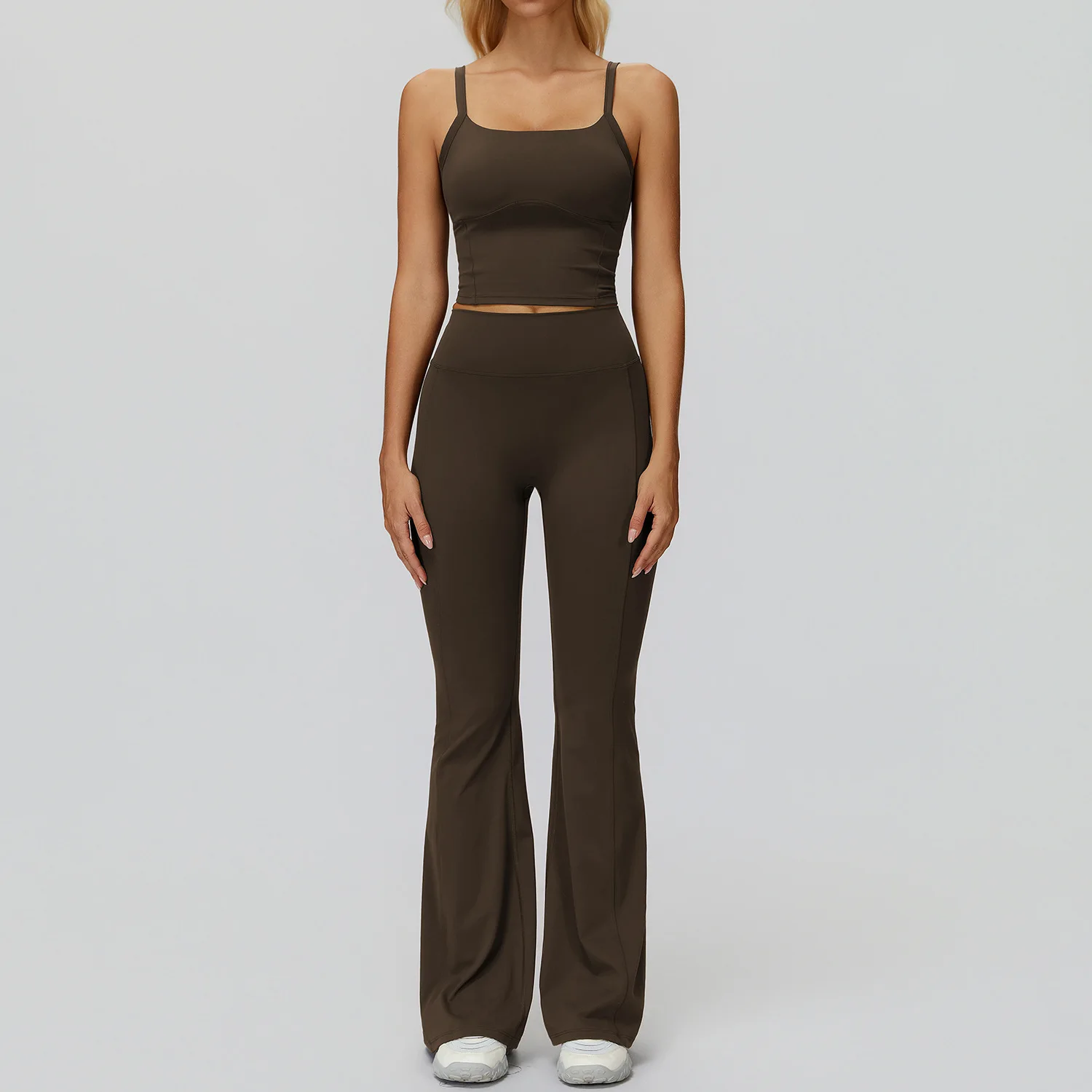 

2 Piece Yoga Clothes Women's Tracksuit Pilates Fitness Suit Gym Workout Push Up Sports Bra Leggings Women Sportswear Yoga Suit