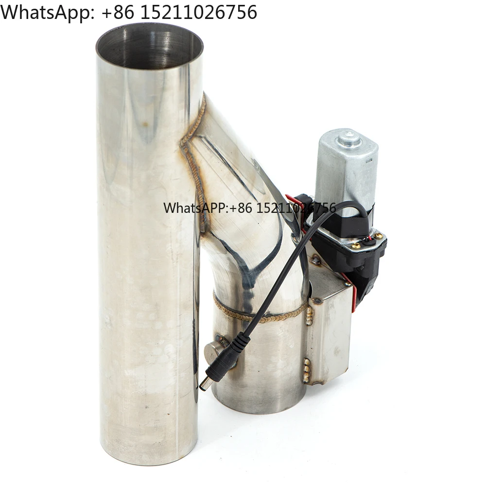 

Hot Sell Stainless 2,2.25,2.5,2.75 Inch Steel Y Pipe Cutout Electric Exhaust Valve Remote Button PP-YYS
