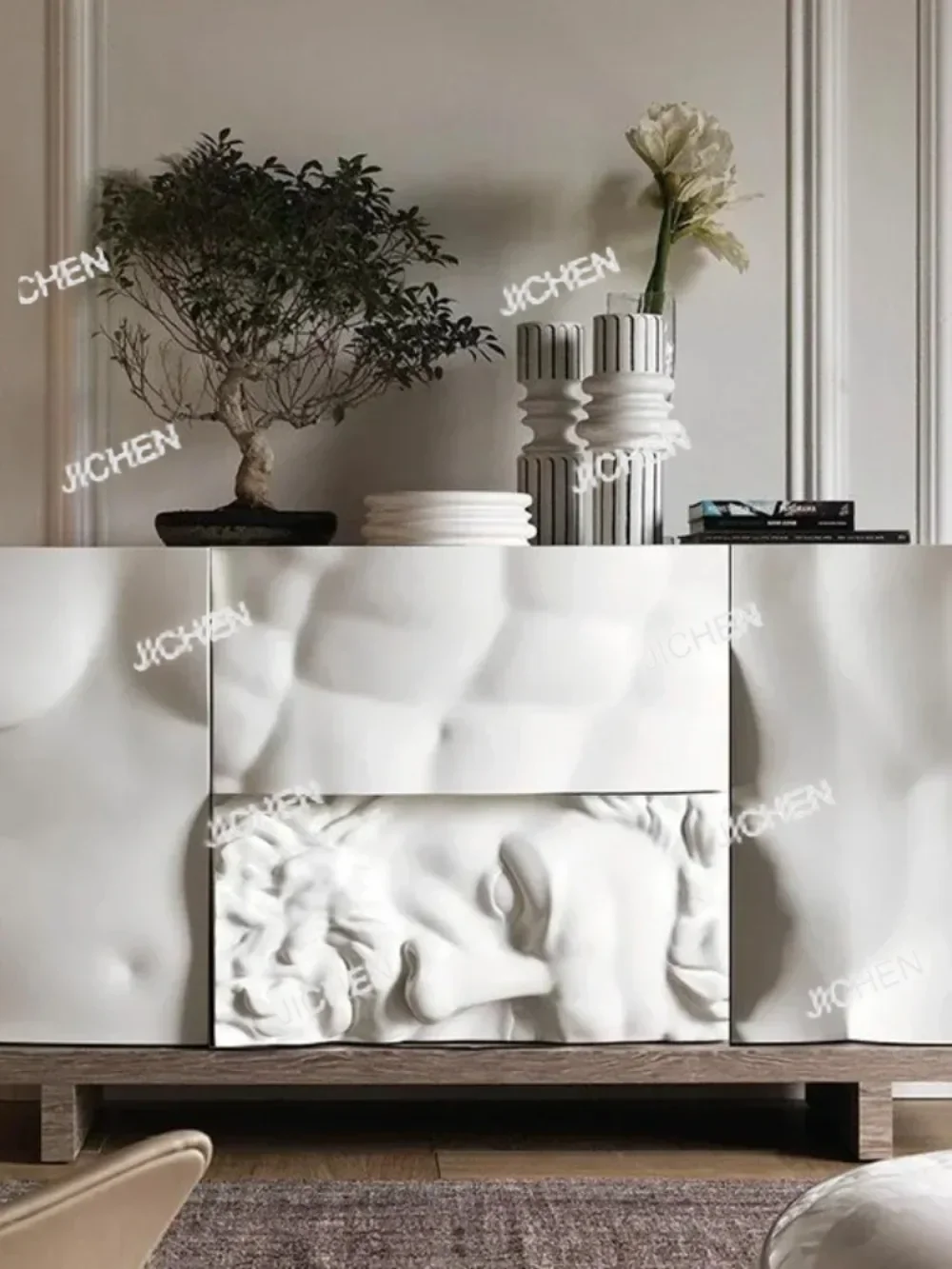 

HS Light Роскошный высококачественный креативный входной шкаф Curio Шкаф Постмодернистский скандинавский свет Роскошный