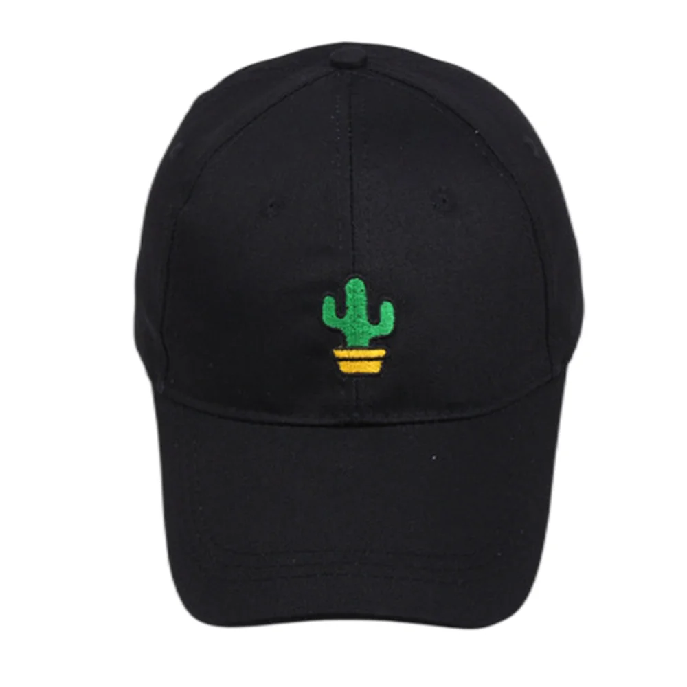 New Cactus Fashion Embroidered Baseball Cap Men and Women Outdoor Sun Protection Breathable Sports Casual Hat