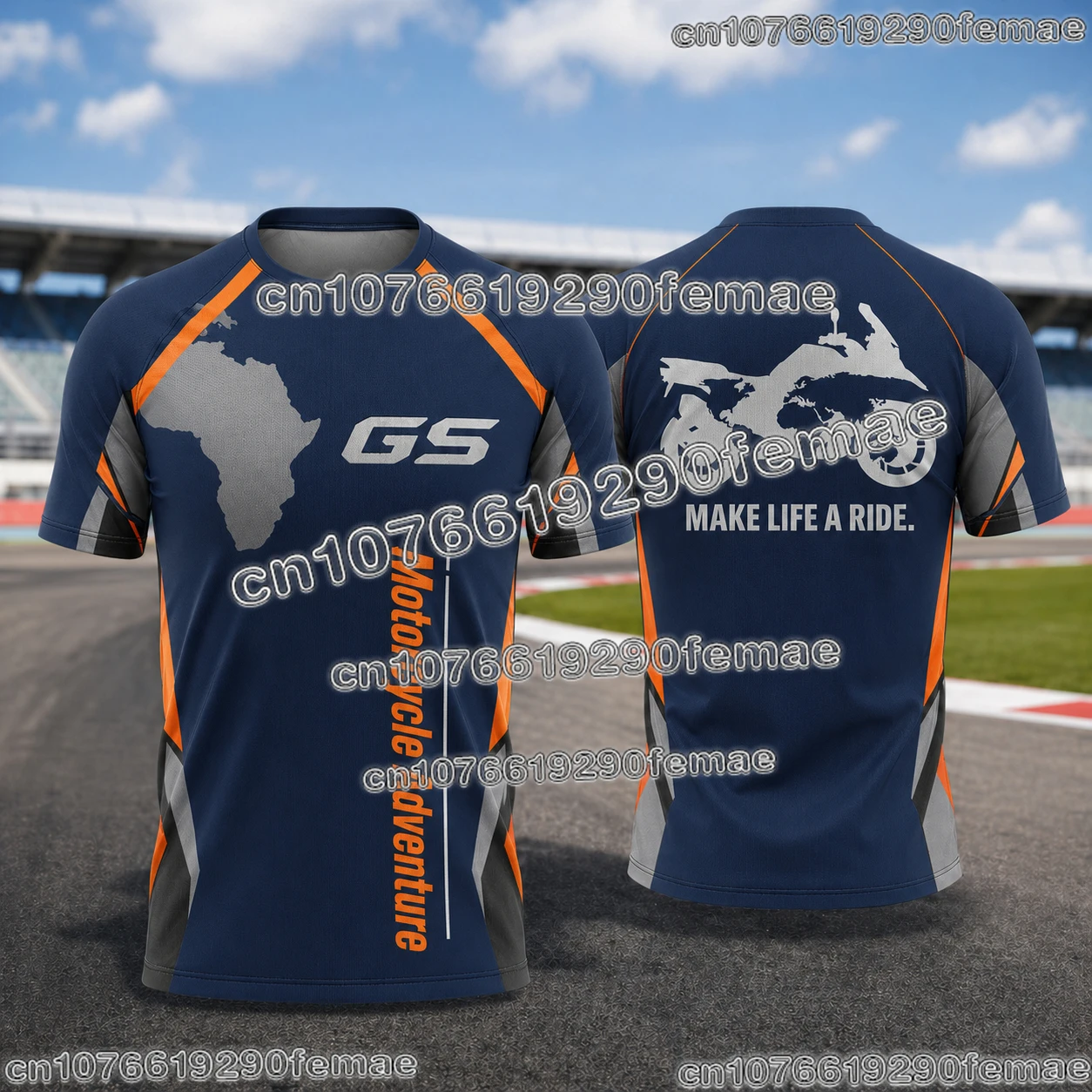 Outdoor Adventure And Sports - Lightweight Breathable Motorcycle Riding Jersey for