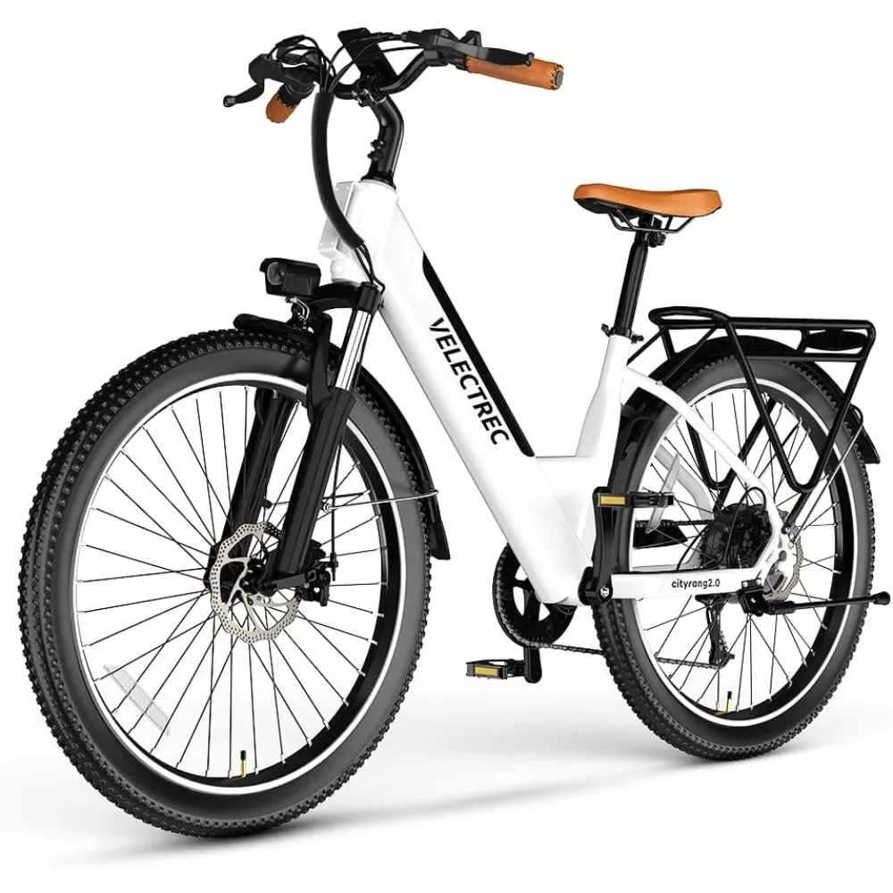 

Electric Bike for Adults,up Miles Removable Battery Ebike, 26" UL Certified Electric Mountain E Bike with 7-Speed