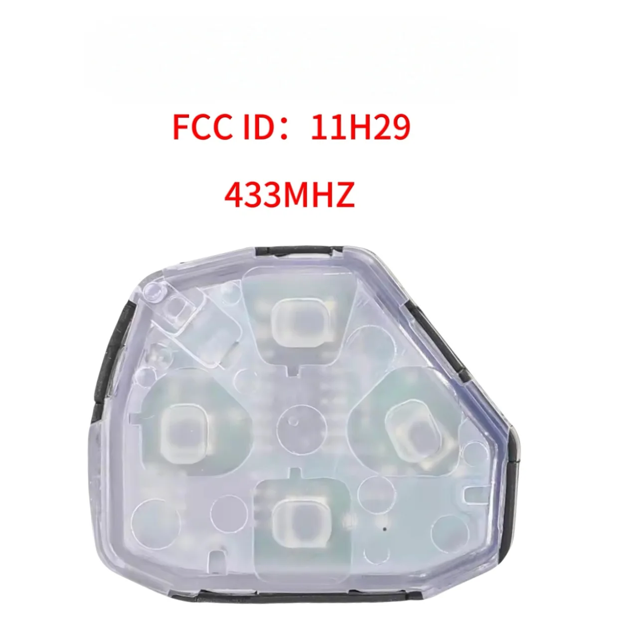 Jingxin FCC:11H29 Für Toyota RAV4 Corolla Europa 2006 2007 2008 2009 2010 2-Tasten Smart-Fernbedienung Autoschlüssel 433Mhz 4D67/G Chip – Detail 4