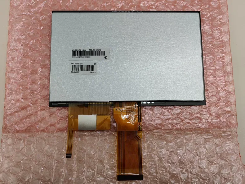 

7-дюймовая ЖК-панель дисплея TM070RVHG01, проверка на складе показывает нормальное состояние.