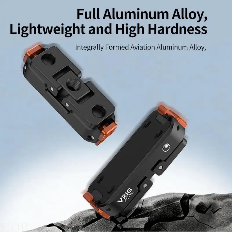 W3JB Faltbare Magnetische Quick Release Basis Für Kompakt Kameras Mount Adapter Halter Für Reisen Und Live-Streaming Szenario – Detail 3