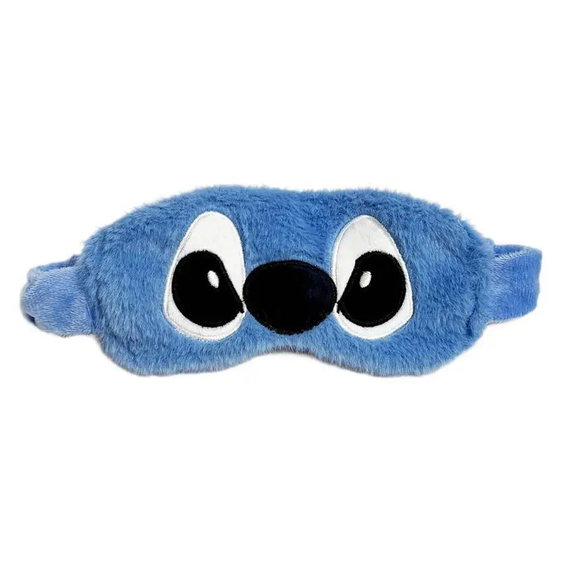 ディズニーステッチかわいい漫画スリーピングアイマスクビューティーアイマスク、旅行ポータブルアイマスク