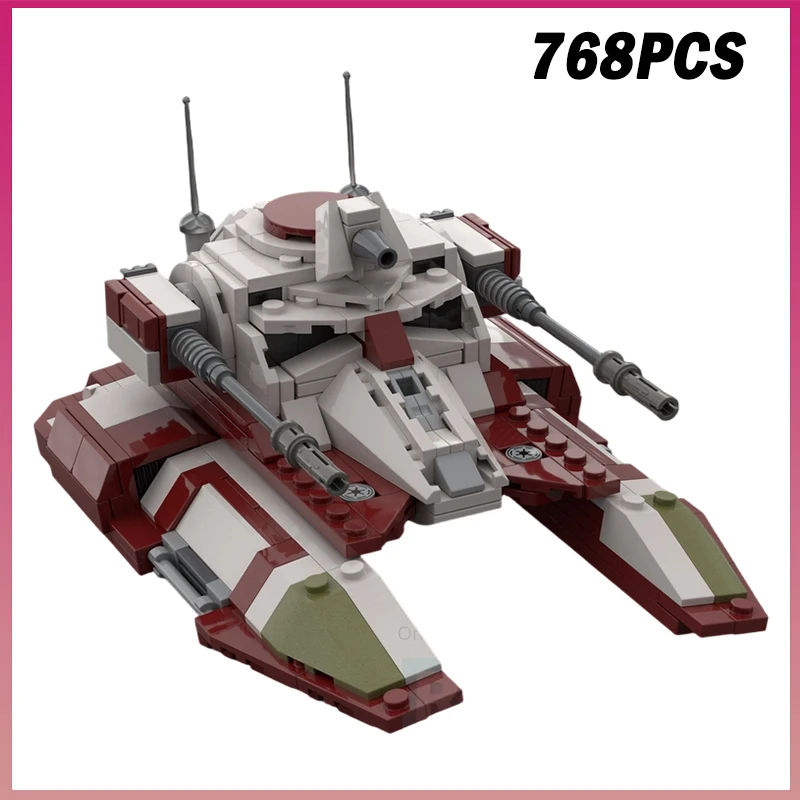 

New TX-130 Melnik Military Tank Space Wars Series Movie Model Building Blocks Creative Bricks Assembly Toy Kids Birthday Gift