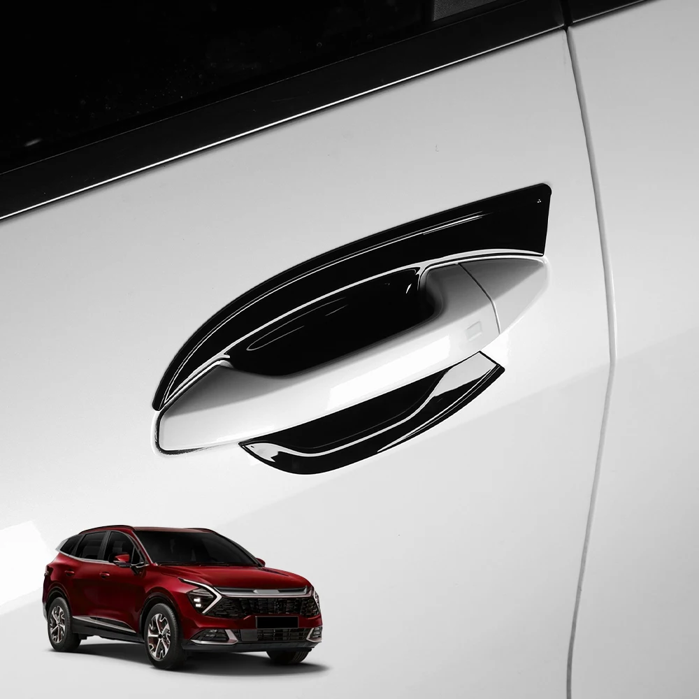 4PCS For Kia Sportage NQ5 2023-2026 Car Interior Outer Door Bowl Trim Strip Decoration Accessories