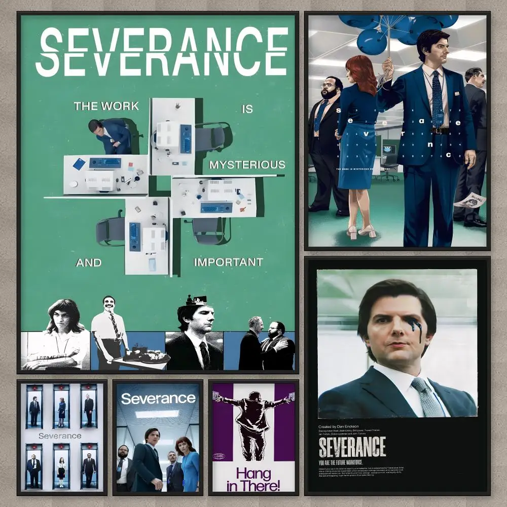 Movie S-severance Poster HD Wall Art Home Decor Waterproof Print Bedroom Garage Party Gift