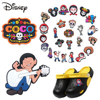Disney's Coco Inspired Shoe Charms Random DIY Craft Set 'Family Comes First' Gifts for Xmas, Halloween & Day of the Dead Favors