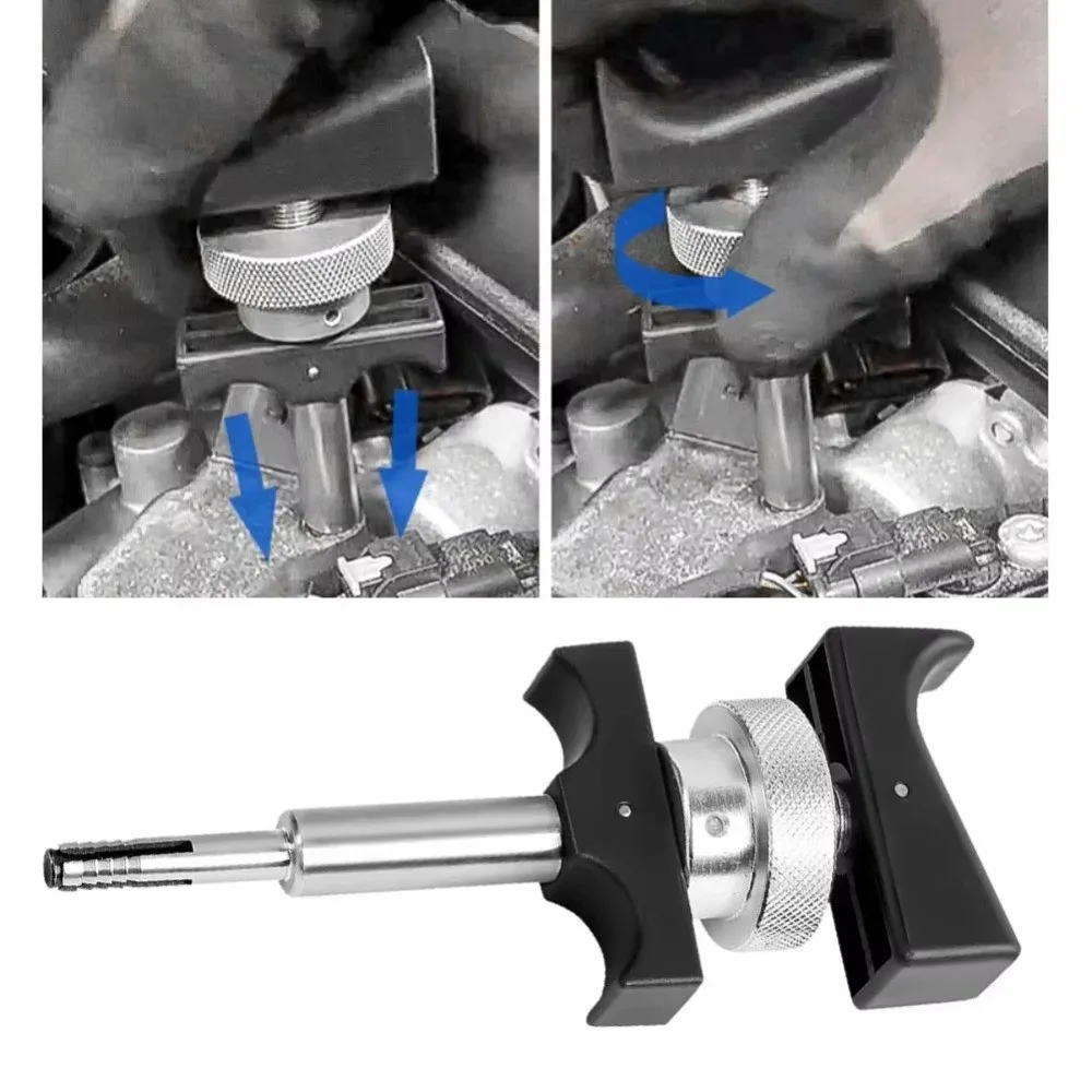 Carbon Steel Material Ignition Coil Puller Nonslip Grip ABS Handle Coil Puller Removal Tool Pen Style Design