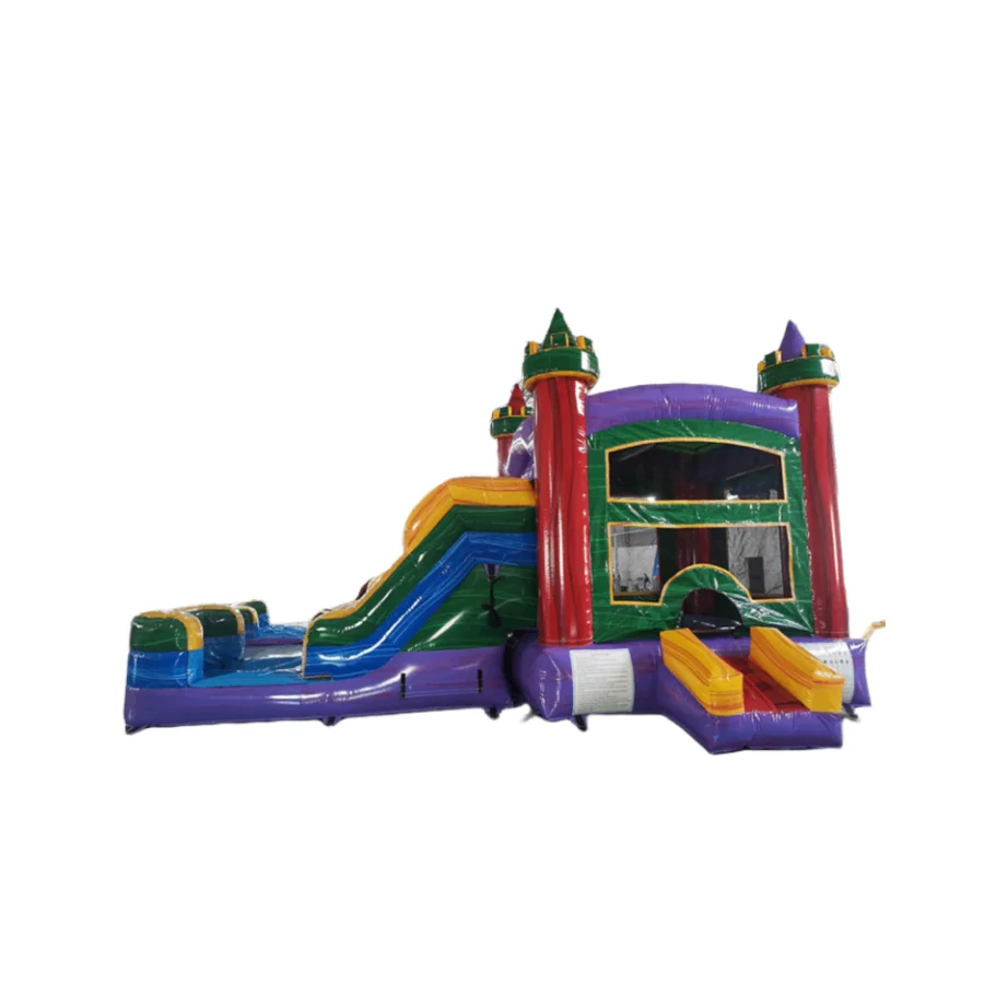 Commercial Grade Inflatable Pool Slide High Quality Waterslide Inflatable Water Slide with Pool For Adult