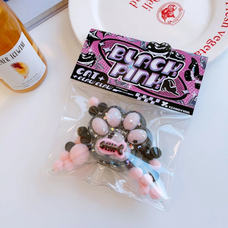 Dark Series Mud Like Kneading and Decompression Toy EVA Bag, A Stress Relieving Tool with A Sticky and Ultra Soft Texture