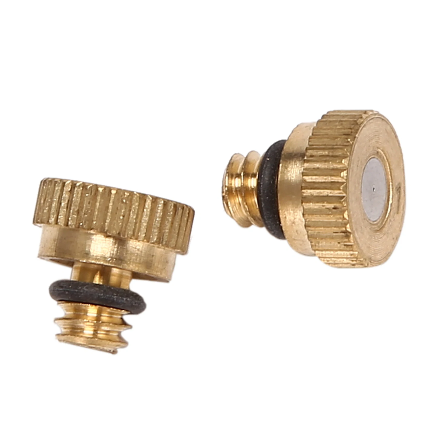 AT19-40Pcs Fog Mist Nozzle,Low Pressure Mist Cooling Nozzle,Misting Nozzles Orifice 0.1Mm
