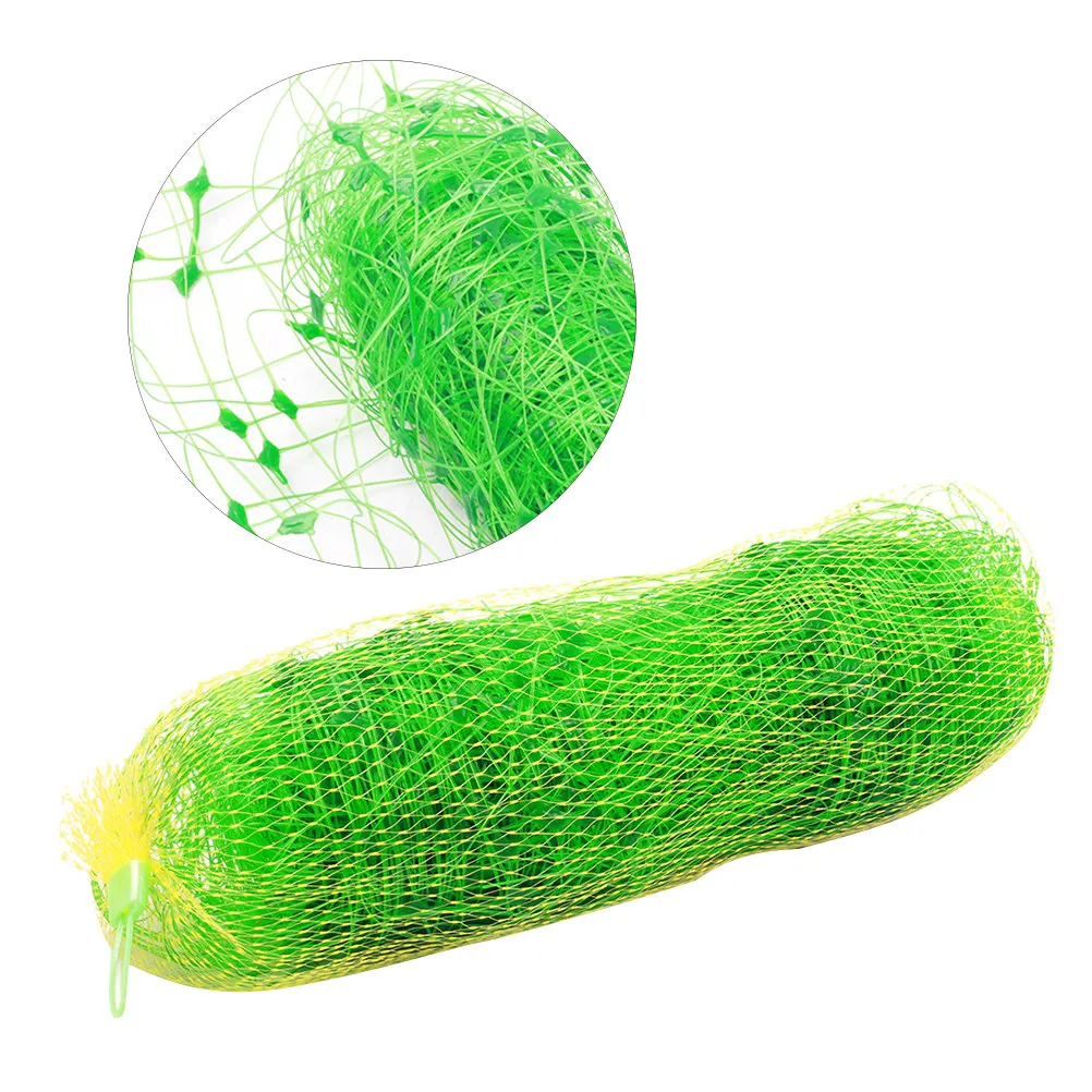 2x10m Heavy-Duty PP Trellis Netting for Vine Vegetables Fruits Flowers Tomatoes Peas Cucumbers Beans Petunia Climbing Gardening