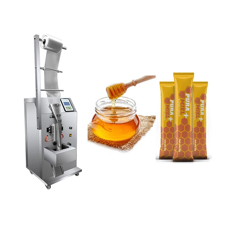 

Wholesale automatic small sachet 10ml 15ml 20ml stick honey packing machine