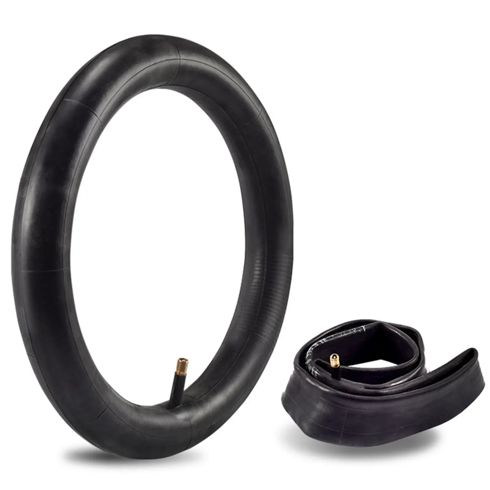 

Convenient Replacement Bike Inner Tube, 20x4 0, 24x4 0, 26x4 0 Inch Wide Rubber Spare Tube for Snowmobiles Bicycles