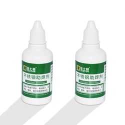 1 Bottle 50ml JASTON Stainless Steel Liquid Flux Soldering Paste Fluxes Liquid Solders Water Durable Solders  Soldering Flux