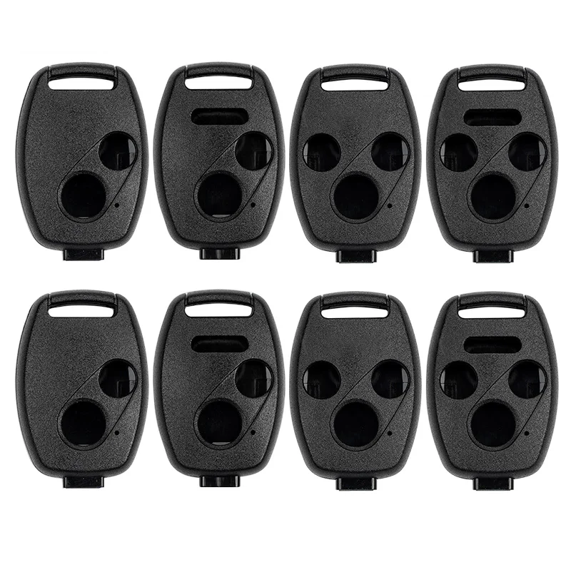 2/3/4 Buttons No Blade Remote Car Key Shell Replacement Accessory For Honda Accord Pilot CRV HRV Housing Civic Insight 2003-2013