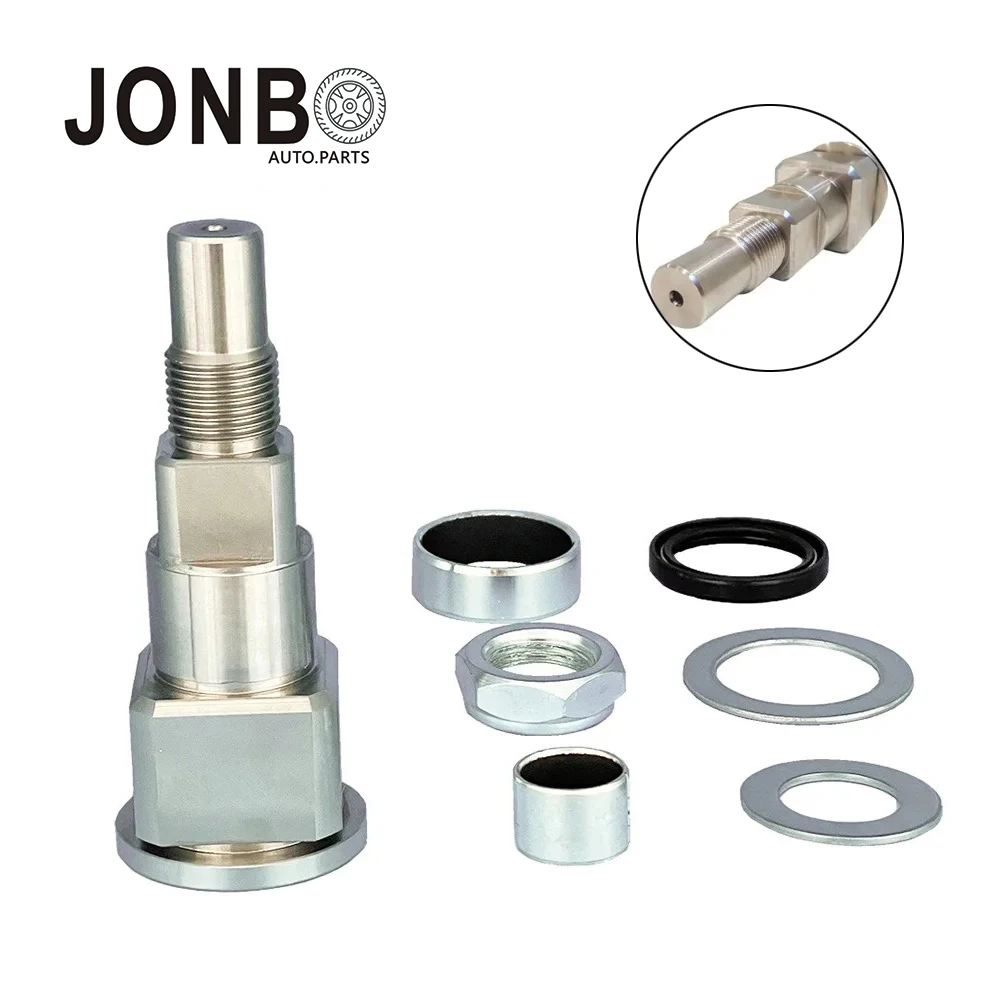 JONBO 866718A01 Housing Upper Steering Arm Swivel Shaft Set With Stainless Steel Steering Shaft Kit Gimbal For Mercruiser