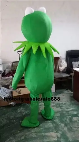 جديد الكبار أفضل بيع رغوة كيرميت الضفدع يتوهم ملابس الشخصيات الكرتونية أفخم عيد الميلاد ملابس تنكرية للهالوين زي التميمة