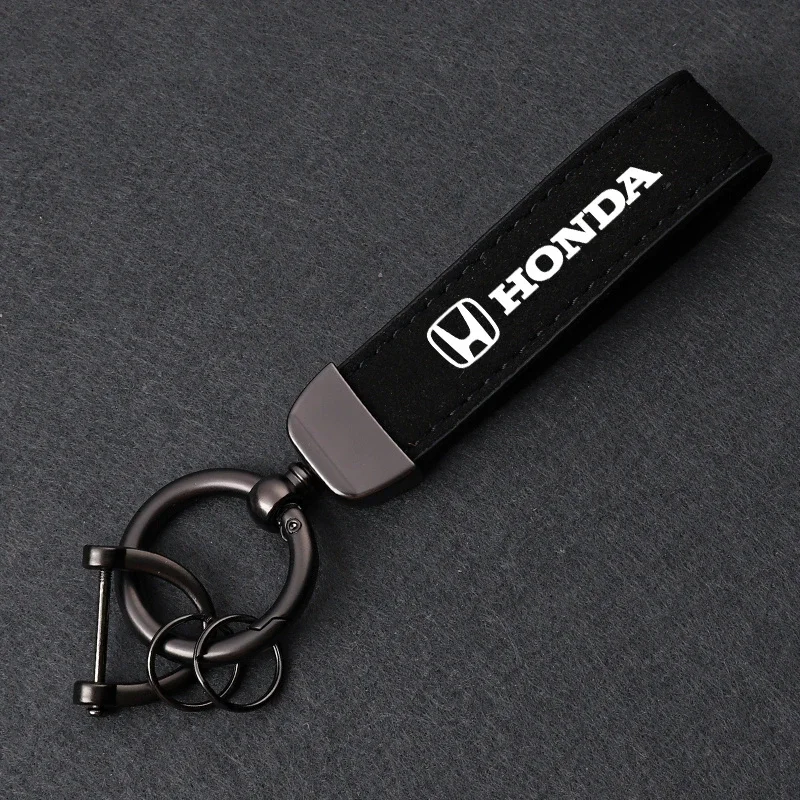 Fashion Car Key Keychain Chain Ring Keyring Holder Styling Accessories For Honda Civic Fk7 Fit Fk2 Mugen Fk8 Type R Accord Crv