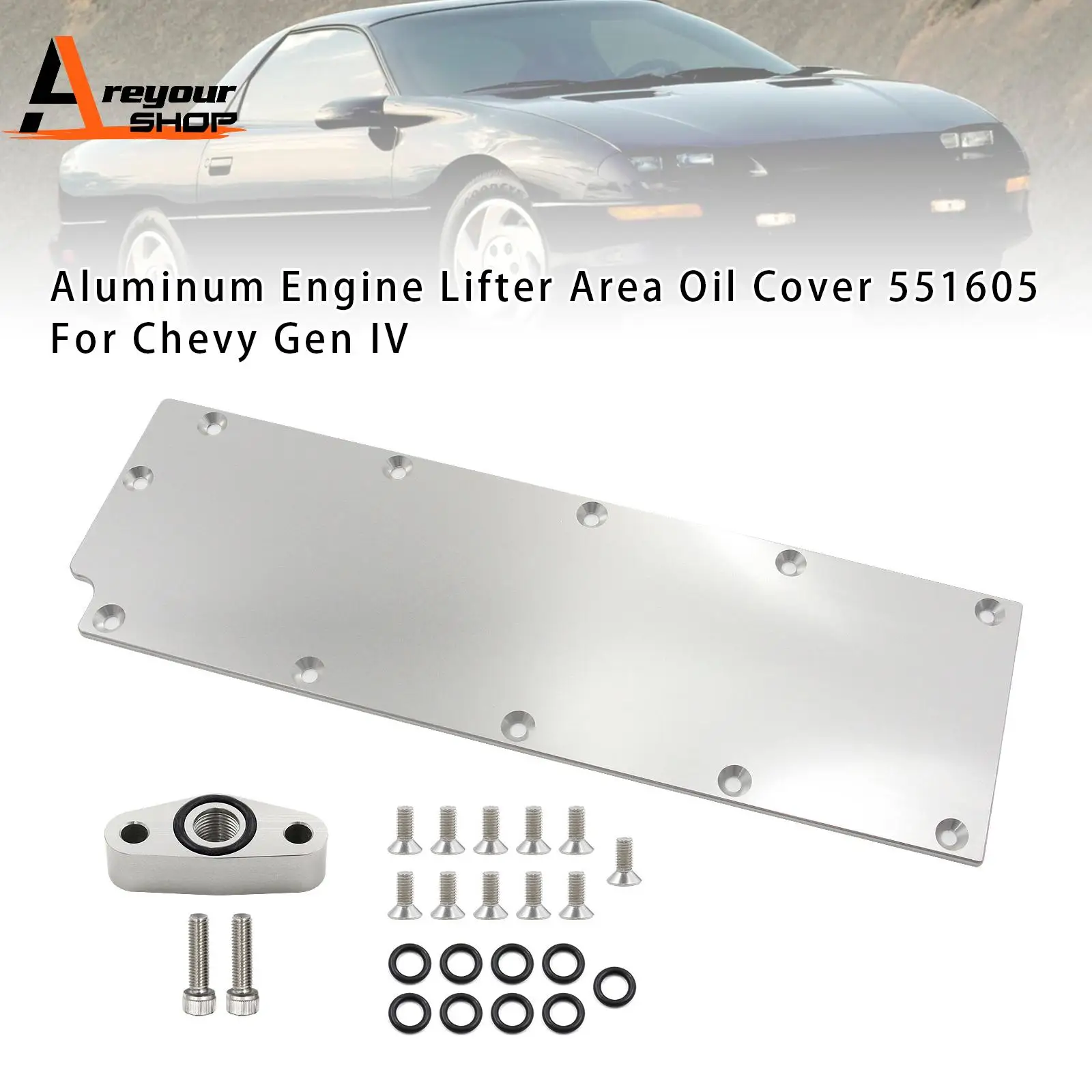 

Алюминиевая масляная крышка подъемника двигателя заготовки 551605 для Chevy Gen IV