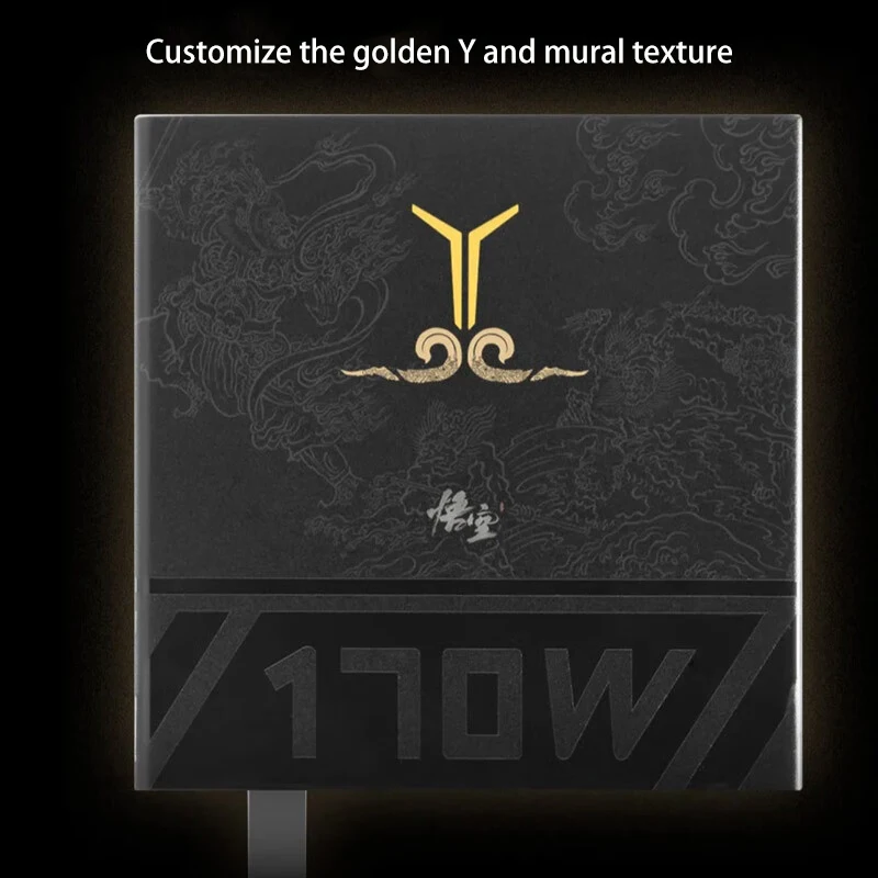 Адаптер Lenovo Адаптер для ноутбука Black Myth Wukong Joint Savior C170W Pd 3,1 Адаптер из нитрида галлия Мобильный телефон Зарядное устройство для компьютера