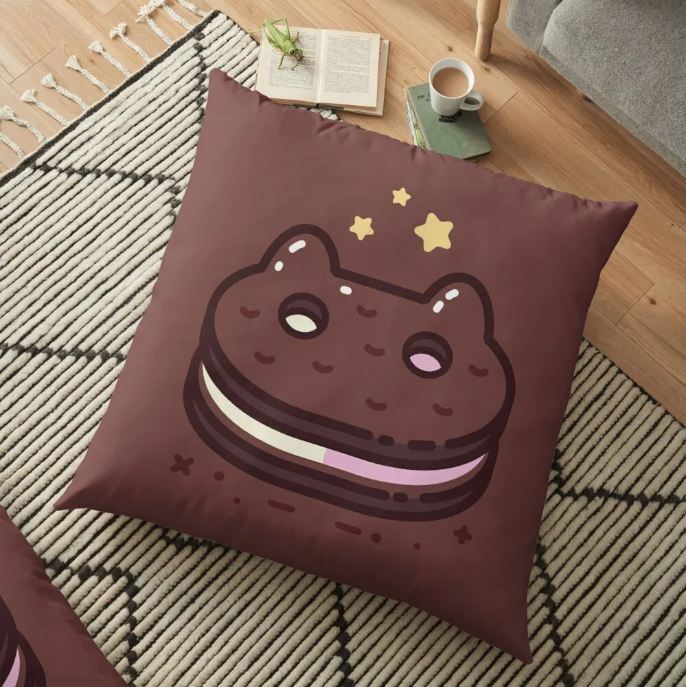 

Cookie Cat | Steven Universe Floor Pillow Throw Pillow Covers For Sofas