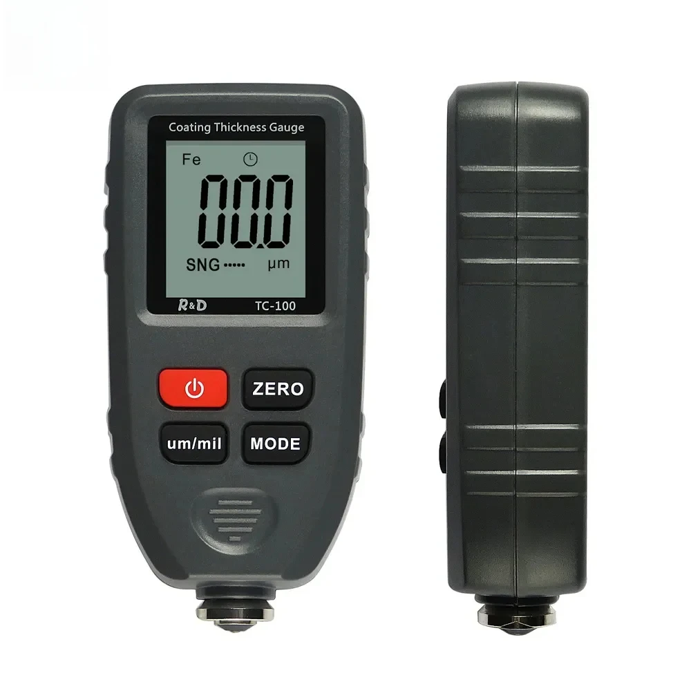 1Coating Thickness Gauge High Precision Iron Aluminum Dual Use Automotive Paint Film Thickness Tester Paint Film Thickness Gauge