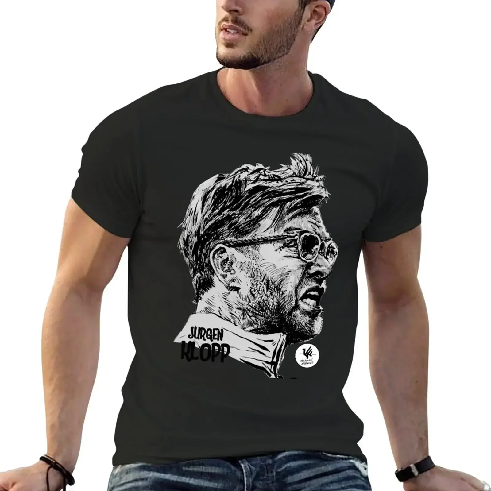 Jürgen Klopp T-Shirt boys white t shirts cute clothes boys animal print shirt oversized summer men manga vintage anime clothing.